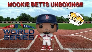 World Series Champ... Mookie Betts Funko Pop Unboxing!!!