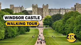 Windsor Castle Walking Tour P1 4K 60 fps