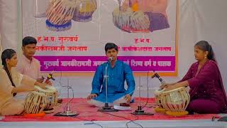 || Vedant kharad Abhang Gayan || Tabla: Vaibhavi Marne Shrawani Marne ||