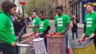 SAMBA MUSIC at the LONDON MARATHON 2015