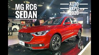 MG RC6 Sedan | First Look | Auto Expo 2020