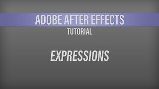 Adobe After Effects – Expressions