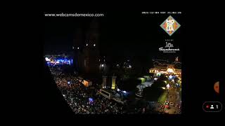 encendido de la catedral de Morelia Michoacán