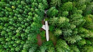 Cinematic Drone - Airplane Home in the Forest - DJI Mini 3 Pro - Oregon Travel 4K HDR