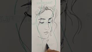 #aliabhatt #artshorts #sketching #pendrawing