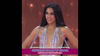 SPOTTED | PHILIPPINES' CJ OPIAZA, MISS GRAND INTERNATIONAL 2024 TOP 5 QUESTION & ANSWER PORTION