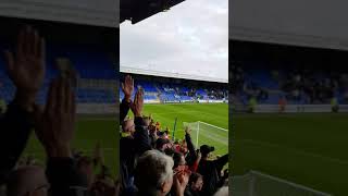 Tranmere v Wrexham 2017 celebrating a reds win