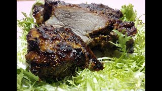 Запеченная баранья нога / Roasted leg of lamb