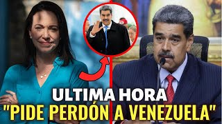 💥MARIA CORINA HUMILLA PÚBLICAMENTE a MADURO y ACABA de RODILLAS SUPLICANDO y PIDIENDO PERDÓN! 😱