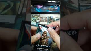 Cracking Four Kaldheim Draft Booster Packs #Kaldheim #MagicTheGathering