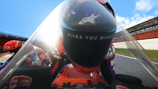 #helmetcam #onboard with Jorge Martín | #motogp2024 #barcelonagp #catalunya #spain #sprintrace