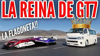 Nos meten una furgoneta en GT7 y se convierte en la reina de las pistas!! 🫣