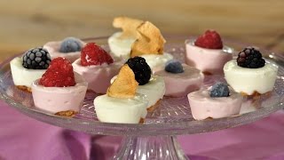 Mini Joghurt-Glacé - http://www.jeannettekocht.ch