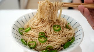 🍜덥고 귀찮을때는 초간단 간장비빔국수🍜 바로 입맛 싹~ 도는 맛