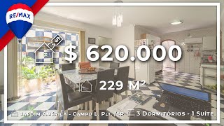 Casa com 3 dormitórios à venda, 229 m² por R$ 620.000,00 - Jardim América - Campo Limpo Paulista/SP