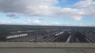 large railway sidings in Munich