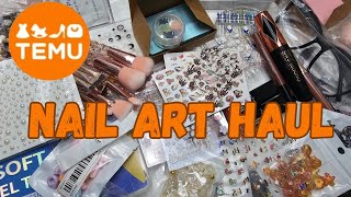 Temu Nail Art Haul | Quality Nail Supplies & More For Less | Up To 90% Saving | Free Shipping #temu