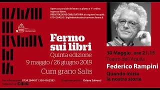 Fermo sui Libri 2019: Federico Rampini. Integrale