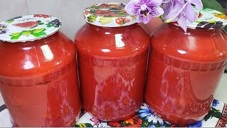 🍅🔥ТАКОГО ВЫ НЕ ПРОБОВАЛИ! Вкуснейшие консервированные помидоры в собственном соку | Смачно у Лілії