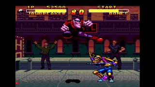 Double Dragon V (Genesis)- Jawbreaker Quest Mode 1/3