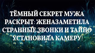 Тёмный секрет мужа раскрыт: жена заметила странные звонки и тайно установила камеру!