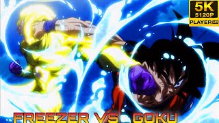 GOKU VS FREEZER [5K 60FPS Animación Remasterizada]