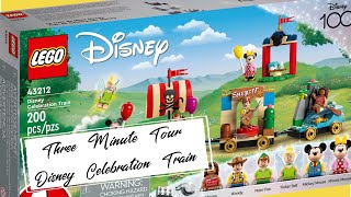 Three Minute Tour: Disney Celebration Train (43212)