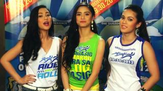 Maja Salvador, Kim Chiu & Shaina Magdayao Supports 09.30.2012 Run, Ride & Roll for the Pasig River!