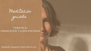 Meditación guiada 25 min. ''El océano'' - OBSERVACIÓN & ATENCIÓN PLENA