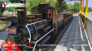 Sightseeing rail train：Amusement park theme park scenic sightseeing train.悦童观光火车系列、场景展示