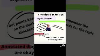 Chemistry exam tip #2.  #studyhacks #learnontiktok #studygram #exams2021