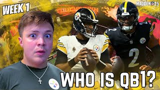 MADDEN 25 FRANCHISE EP.2: Week 1 V ATL. Highsmith OUT?! Who is QB1?