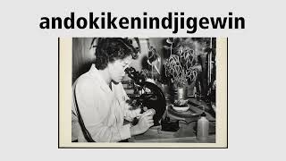 Andokikenindjigewin - Recherche