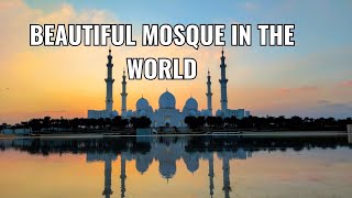 Sheikh Zayed Grand Mosque | Abu Dhabi | World's Most Beautiful Mosque | UAE | iamsajaved |