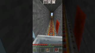 Minecraft ride to my house #ytshorts #minecraft