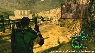 RESIDENT EVIL 5: Chapter 2-2 'Train Station' (Handgun) [Pt.2]