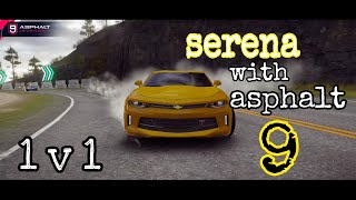 serena with asphalt 9/serena song/asphalt 9.