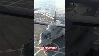 MV-22B Ospreys Touch Down on USS New York in Impressive Display