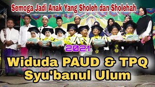 🟢Wisuda Paud & TPQ Syu'banul Ulum || Mengharukan || Agenda Tahunan