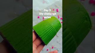 Day 5: DIY Diwali Candle 🪔✨ | Festive DIY Challenge #CRAFTOPIA #Shorts