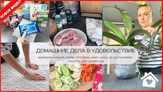 ВЫБИРАЮ НОВЫЙ КОВЁР✨ЧЕМ ПОЛЬЗУЮСЬ В ХОЗЯЙСТВЕ 🧼ГОТОВЛЮ УЖИН🫕УХОД ЗА РАСТЕНИЯМИ🪴