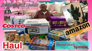 Huge Amazon, Costco, HomeGoods & TJMAXX Haul & Must-haves