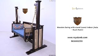 Wooden swing with stand - Hamir Kush