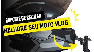 Melhore seu motovlog com esse acessório, registre suas viagens de moto 🚀