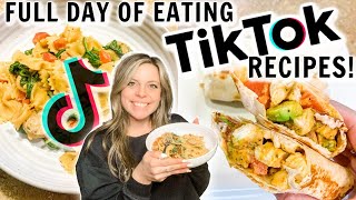 I Only Ate TikTok Recipes For 24 Hours