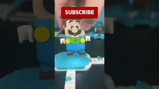 CAN LEGO LUIGI PLAY NEW LEGO ICE WORLD SUPER MARIO #lego #shorts