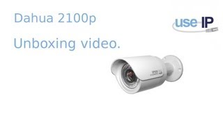 Dahua Mini Bullet 2100P Unboxing Video