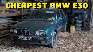 BMW E30 316i Touring BARN FIND Restoration [Part 1]