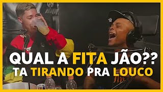 Salvador perdeu a linha pro Bronks no primeiro podcast 🤯😂