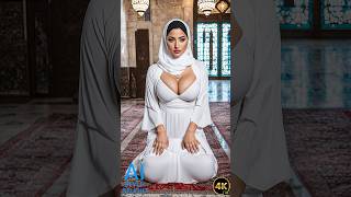 4K AI Art Lookbook Video of Arabian AI Girl ｜ Stunning AI Girl with Hourglass Curves